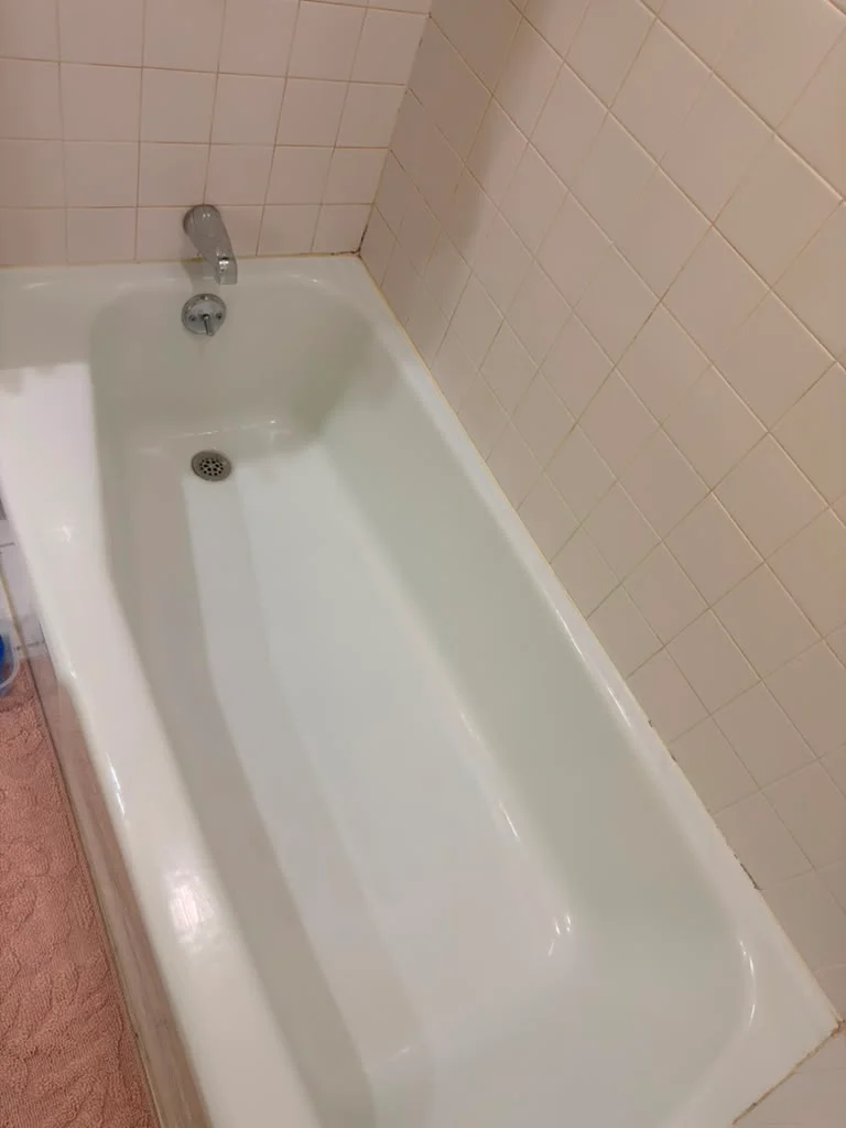 Bathtub Refresh before cleaning